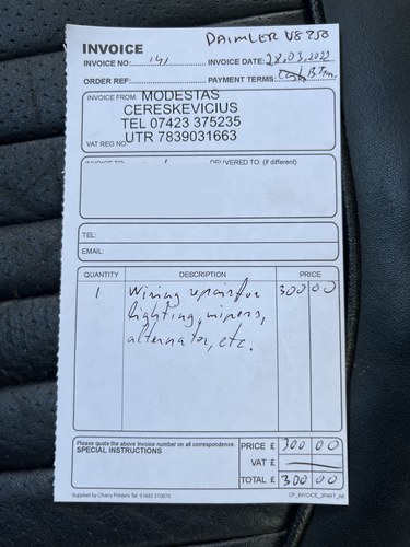 1968 Daimler 250 V8 à vendre (picture 287 of 303)