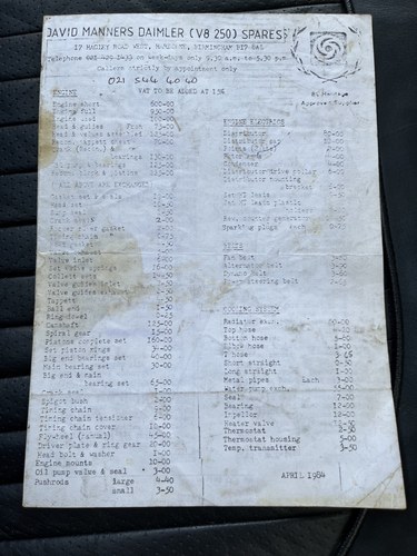 1968 Daimler 250 V8 à vendre (picture 259 of 303)