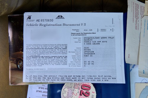 1974 Daimler Double Six Vanden Plas In vendita (immagine 136 di 138)