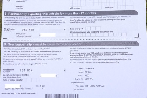 1962 Daimler SP250 à vendre (picture 185 of 186)