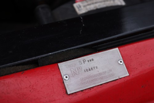 1962 Daimler SP250 à vendre (picture 161 of 186)