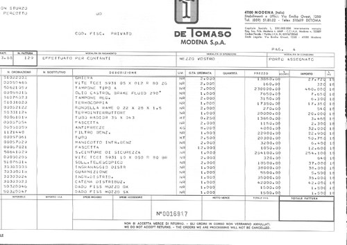 1972 De Tomaso Deauville (Series 1) For Sale (picture 85 of 104)