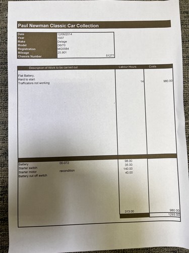 1937 Delage D6-70 In vendita (immagine 136 di 137)
