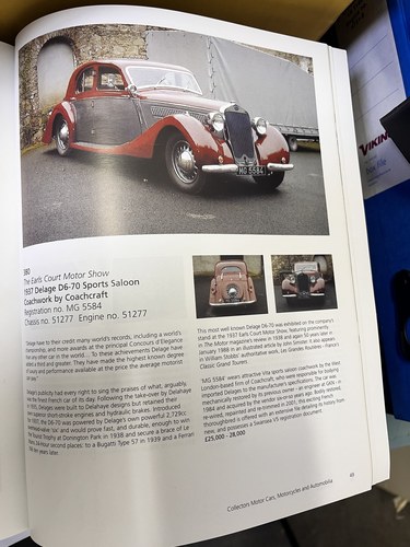 1937 Delage D6-70 In vendita (immagine 108 di 137)