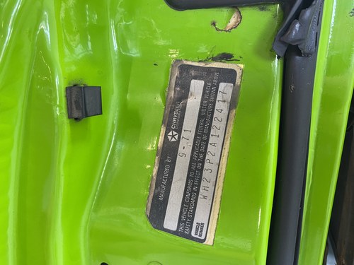 1972 Dodge Charger 383ci (6.3-litre) V8 Auto (3rd gen) zum Verkauf (Bild 46 von 55)