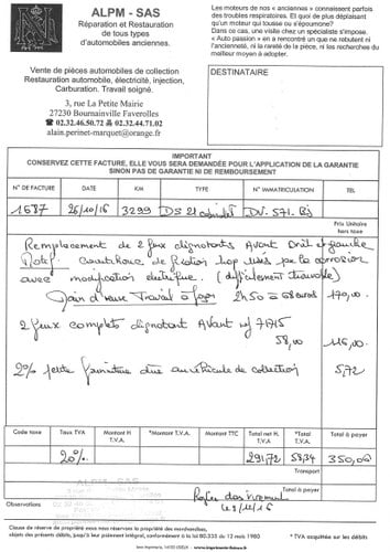 1967 Citroën DS21 convertible In vendita (immagine 87 di 133)