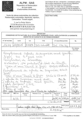 1967 Citroën DS21 convertible In vendita (immagine 99 di 133)