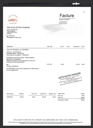 1971 Citroën DS Pallas 21 Injection Electronique In vendita (immagine 67 di 67)