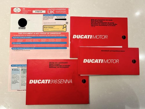 2000 Ducati Senna 916 Te koop (foto 84 van 86)