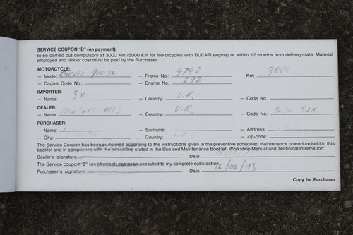 1992 Ducati MK1 Superlight In vendita (immagine 91 di 100)