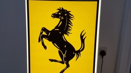 Ferrari Illuminated Sign
