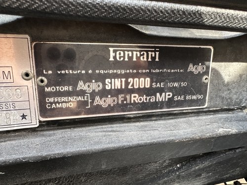 1978 Ferrari Dino 208 GT4 à venda (imagem 158 de 203)