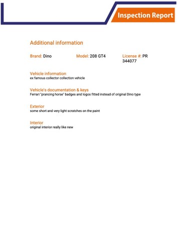 1978 Ferrari Dino 208 GT4 à venda (imagem 203 de 203)