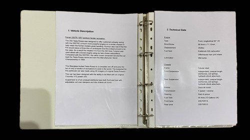 1988 Ferrari 250 Testa Rossa (Evocation) à vendre (picture 164 of 185)