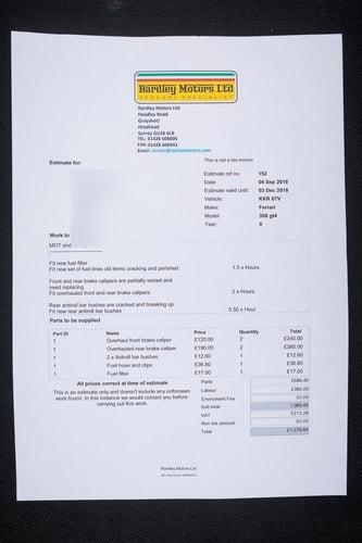 1980 Ferrari 308 GT4 Te koop (foto 176 van 184)