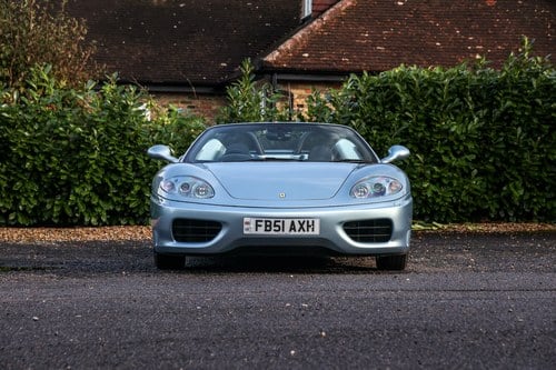 2002 Ferrari 360 Modena Spider Manual In vendita (immagine 2 di 68)