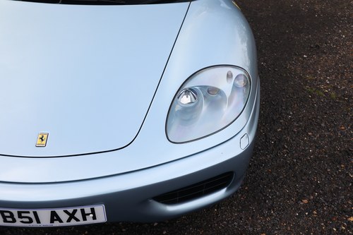 2002 Ferrari 360 Modena Spider Manual In vendita (immagine 39 di 68)