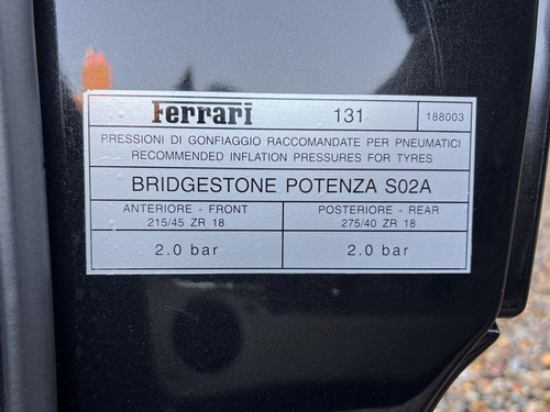 2004 Ferrari 360 Modena En venta (imagen 200 de 268)