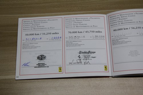 2002 Ferrari 360 Spider (Ex Frankie Dettori) In vendita (immagine 84 di 90)