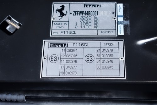 1996 Ferrari 456 GT ‘Manual’ Coupe LHD For Sale (picture 56 of 72)