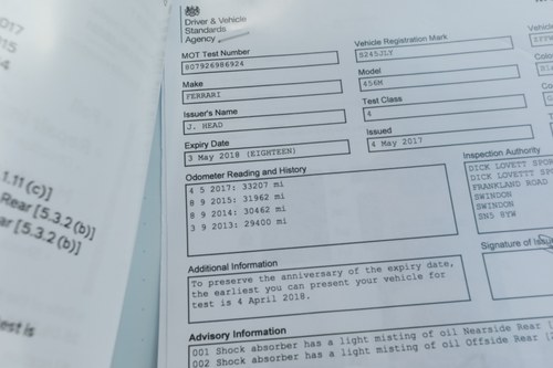 1998 Ferrari 456M GTA (RHD) For Sale (picture 178 of 213)