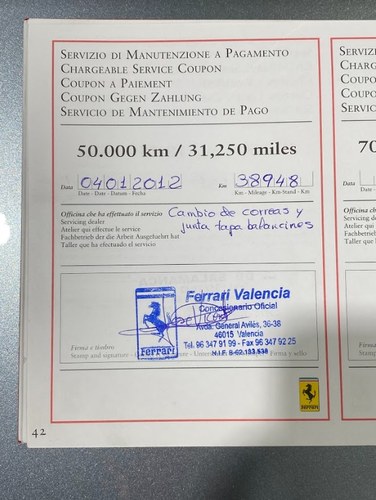 2003 Ferrari 456M GTA Te koop (foto 43 van 50)