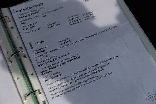 1994 Ferrari 512TR ABS à vendre (picture 279 of 284)