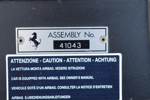 2001 Ferrari 550 Maranello LHD Te koop (foto 105 van 155)