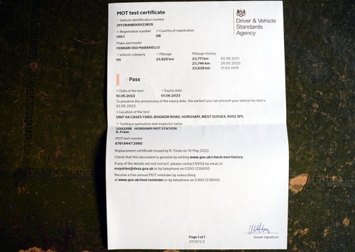 2001 Ferrari 550 Maranello LHD Te koop (foto 152 van 155)