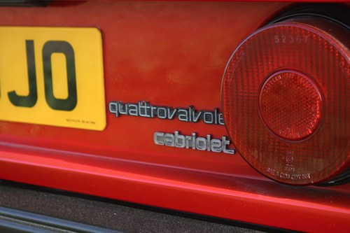 1985 Ferrari Mondial QV Cabriolet In vendita (immagine 110 di 177)