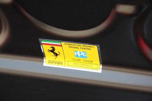 2002 Ferrari 360 Spider (Ex Frankie Dettori) In vendita (immagine 56 di 90)