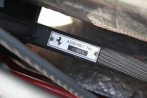 2002 Ferrari 360 Spider (Ex Frankie Dettori) In vendita (immagine 43 di 90)