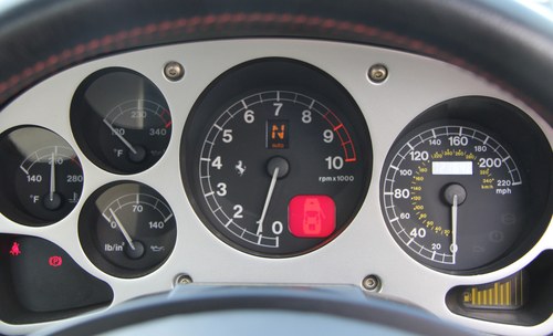 2002 Ferrari 360 Spider (Ex Frankie Dettori) In vendita (immagine 22 di 90)