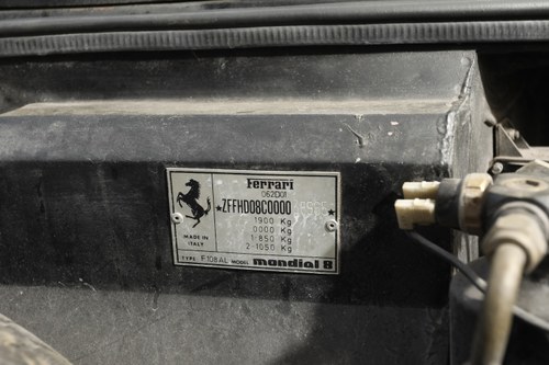 1982 Ferrari Mondial 8 In vendita (immagine 82 di 129)