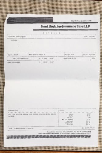 1982 Ferrari Mondial 8 In vendita (immagine 124 di 129)