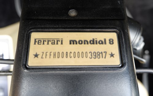 1982 Ferrari Mondial 8 In vendita (immagine 182 di 212)