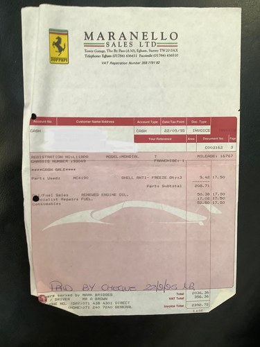1993 Ferrari Mondial T In vendita (immagine 177 di 195)
