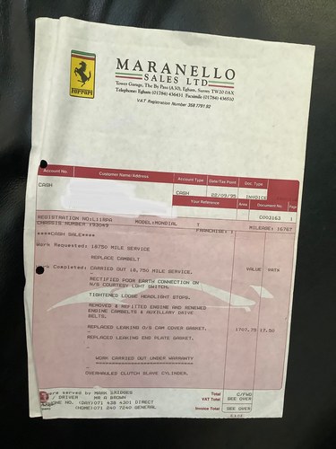 1993 Ferrari Mondial T In vendita (immagine 175 di 195)
