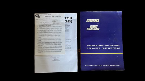 1968 Fiat 124 Sport AC Coupé Te koop (foto 195 van 213)