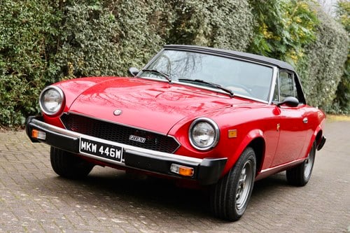 1980 Fiat 124 Spider 2000 LHD En venta (imagen 3 de 96)