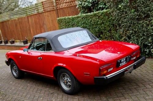 1980 Fiat 124 Spider 2000 LHD En venta (imagen 12 de 96)