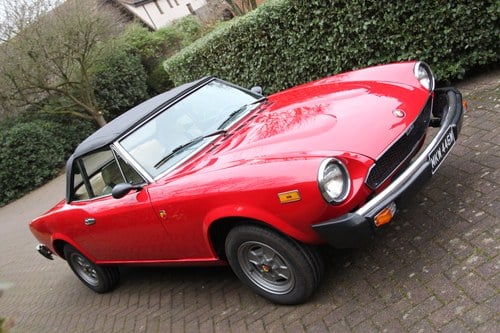 1980 Fiat 124 Spider 2000 LHD En venta (imagen 7 de 96)