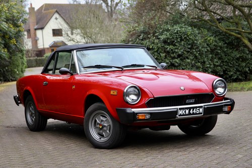 1980 Fiat 124 Spider 2000 LHD En venta (imagen 11 de 96)