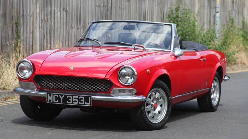 1970 Fiat 124 Spider 1600 For Sale By Auction