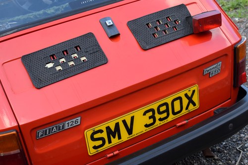 NO RESERVE - 1982 Fiat 126 Personal 4 650 In vendita (immagine 124 di 161)