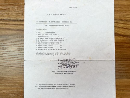 1996 Fiat 126 Abarth à venda (imagem 158 de 160)