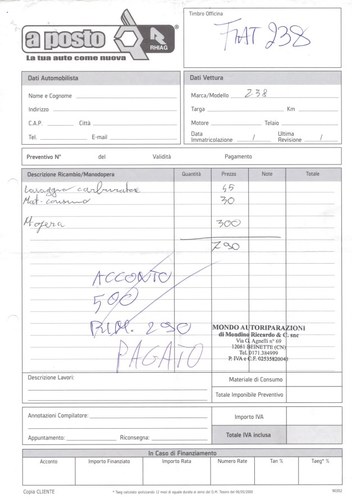 1982 Fiat 238 (Assistenza Rally Alitalia) till salu (bild 48 av 85)