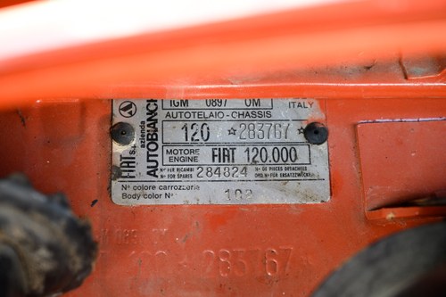 1972 Fiat 500 Giardiniera In vendita (immagine 109 di 121)