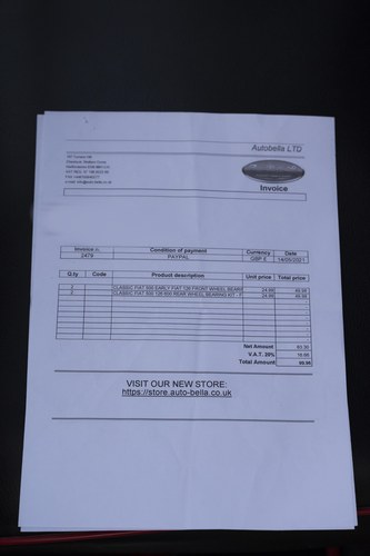 1965 Fiat 500 For Sale (picture 149 of 155)