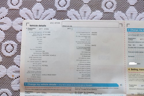 1968 Fiat 500 For Sale (picture 145 of 189)